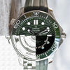 The Omega Seamaster Green is the Perfect Splash Of Green On your wrist