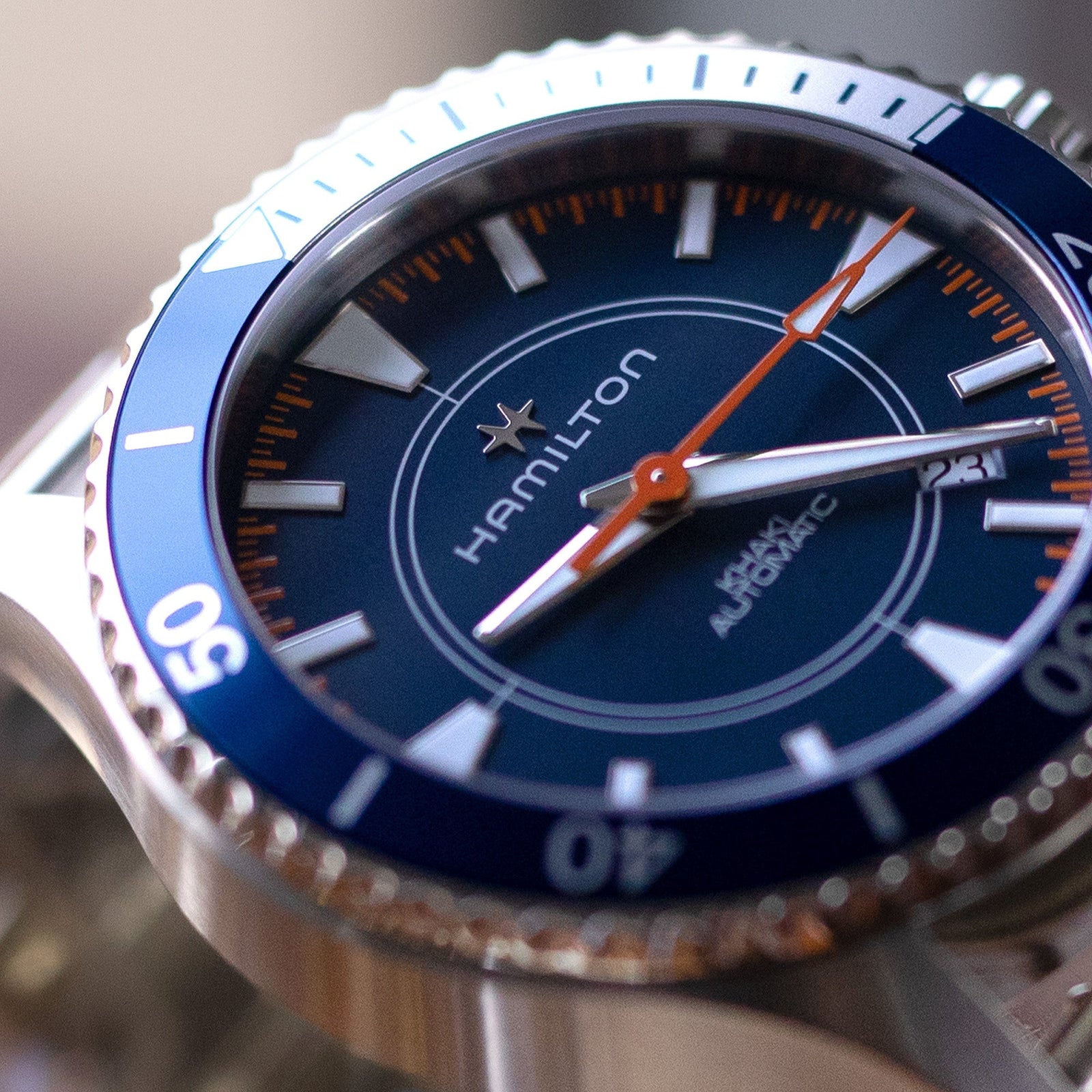 Two 20mm Lug Hamilton Khaki Aviation Pilot H64615135 and Navy Scuba Syroco Watches H82385340 Review by Strapcode