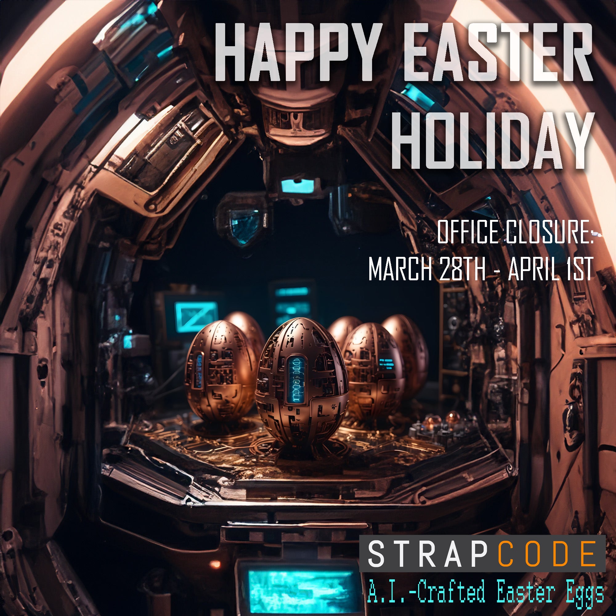 Strapcode Watch Bands - Easter Office Closure 2024
