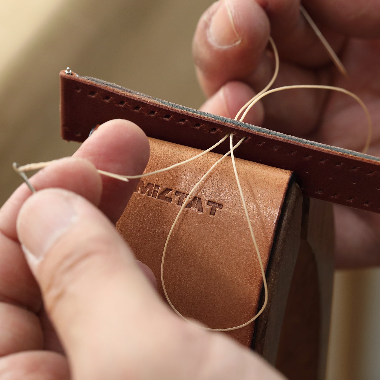 How to make a handmade leather watch bands by Strapcode