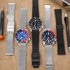 Best Fitted Mesh Band For Your SKX! (Look alike Seiko 5 Sports)
