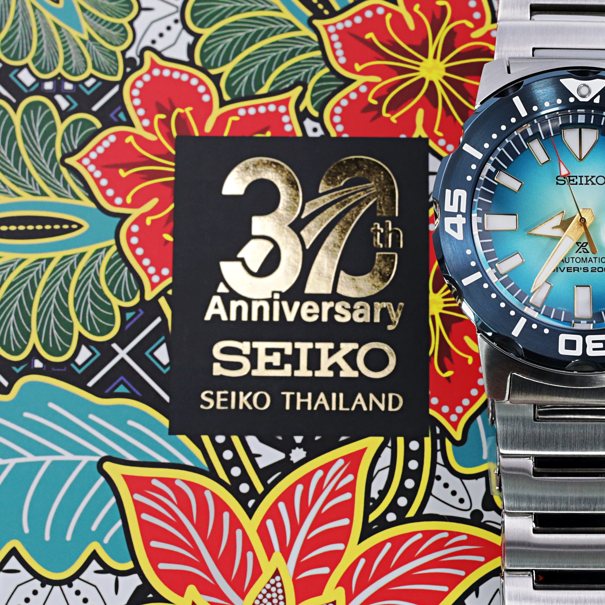 Seiko Thailand 30th Anniversary Limited Edition Collection by Strapcode