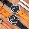 New FKM 'Rhombus' Rubber Watch Strap with Quick Release