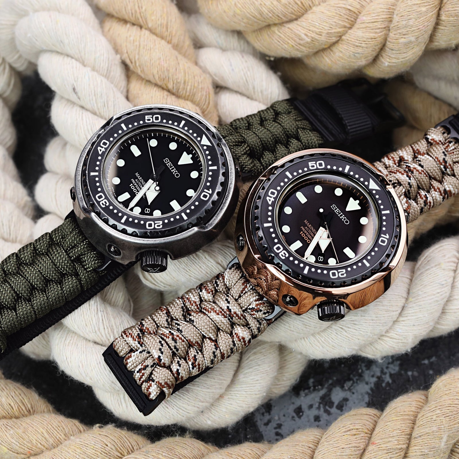 Paracord watch bands by TRILOTAC - Adventure Travel Essentials