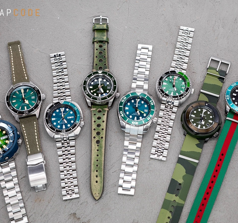 Seiko Green watch 2019 “in & out”