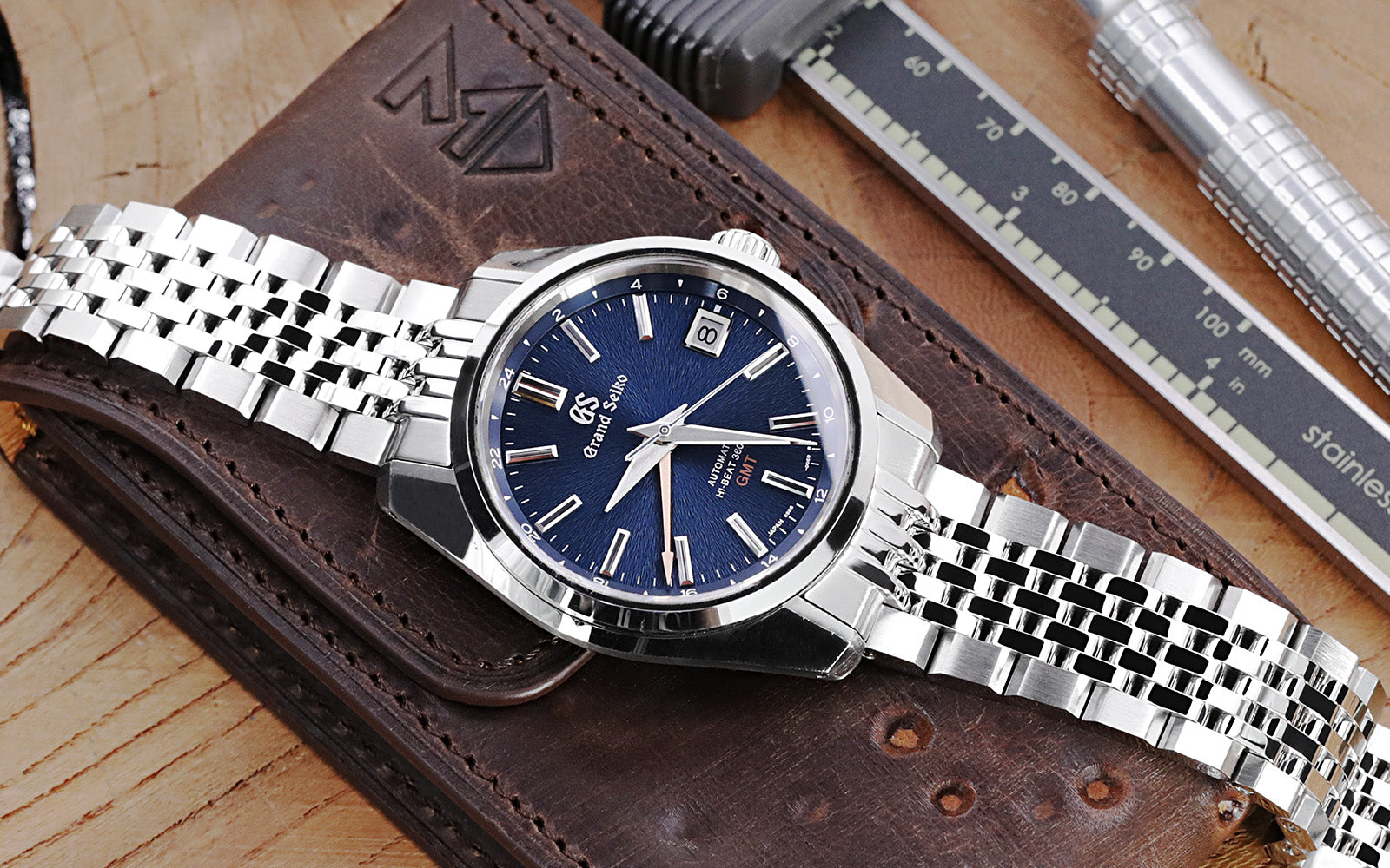 grandseiko bracelet 44GS banner by Strapcode watch bands