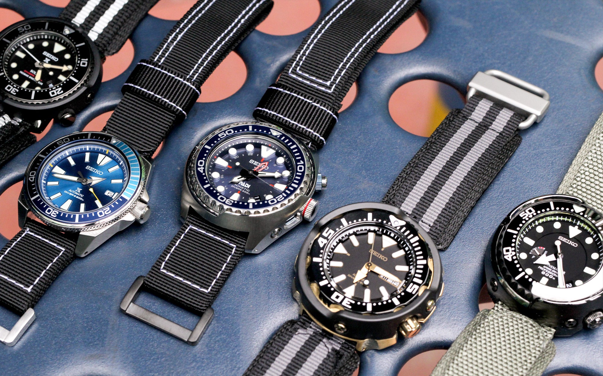 Hook and Loop fastener watch bands