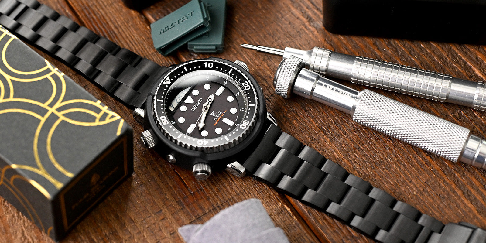 Super-O Boyer Stainless Steel Watch Bracelets