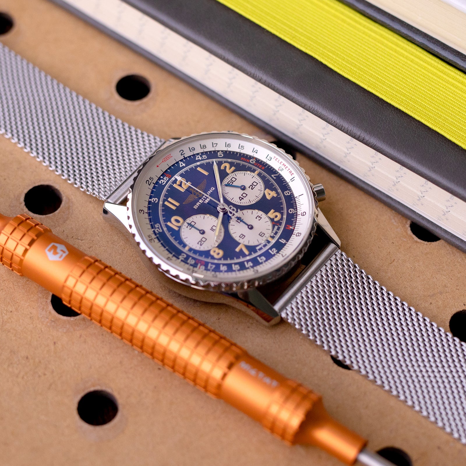 Quick Release Superfine Mesh Bracelet 18mm to 22mm