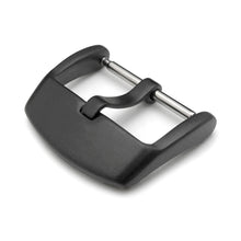 Fibbia Streamline in acciaio inox 316L di alta qualità 18mm, 20mm, 22mm, 24mm, tipo Spring Bar, PVD nero