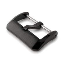 Fibbia a molla in acciaio inox 316L di alta qualità 22mm, finitura nera PVD