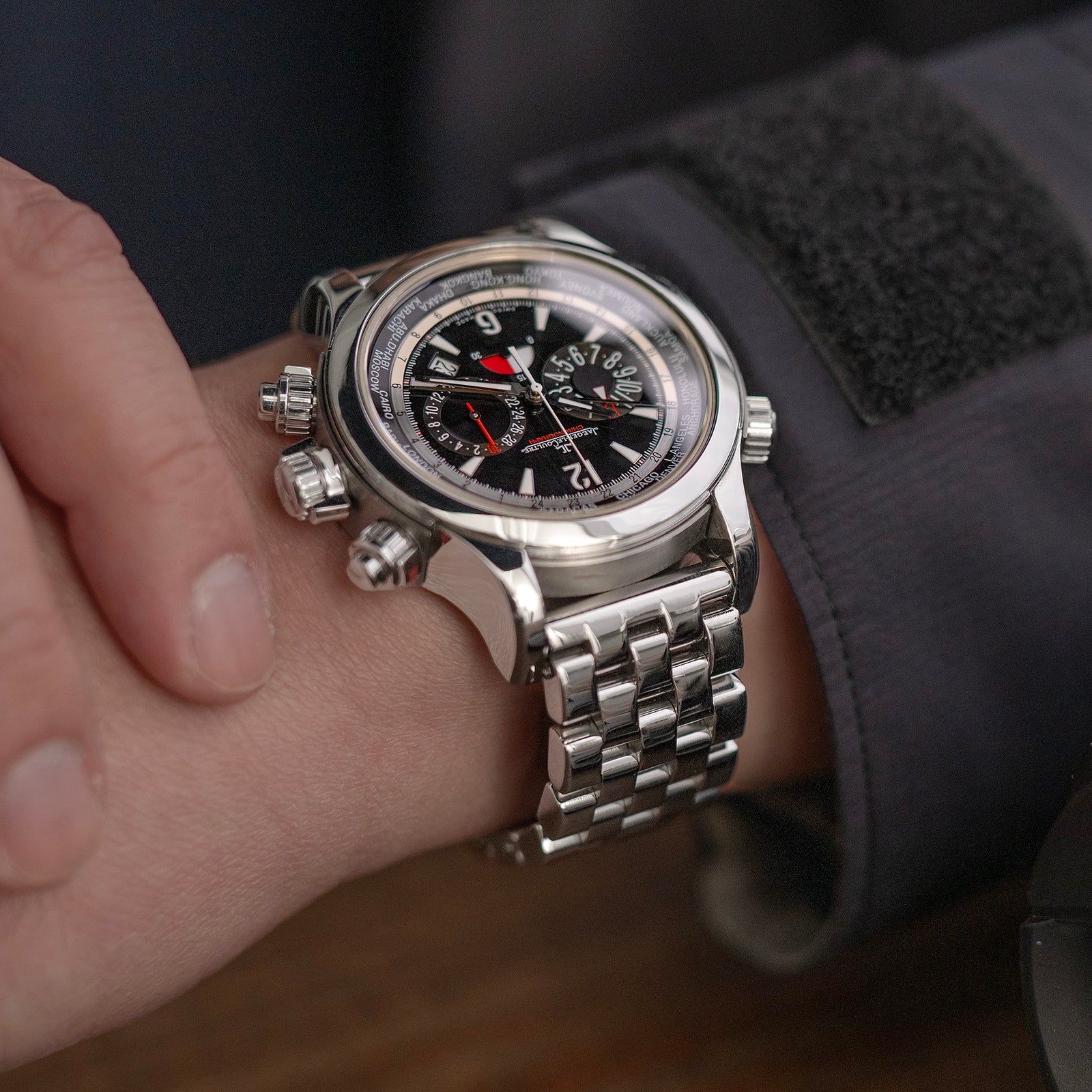 سوار ساعة مصقول بنهاية مستقيمة، سوبر إنجنير I من الفولاذ المقاوم للصدأ 316L