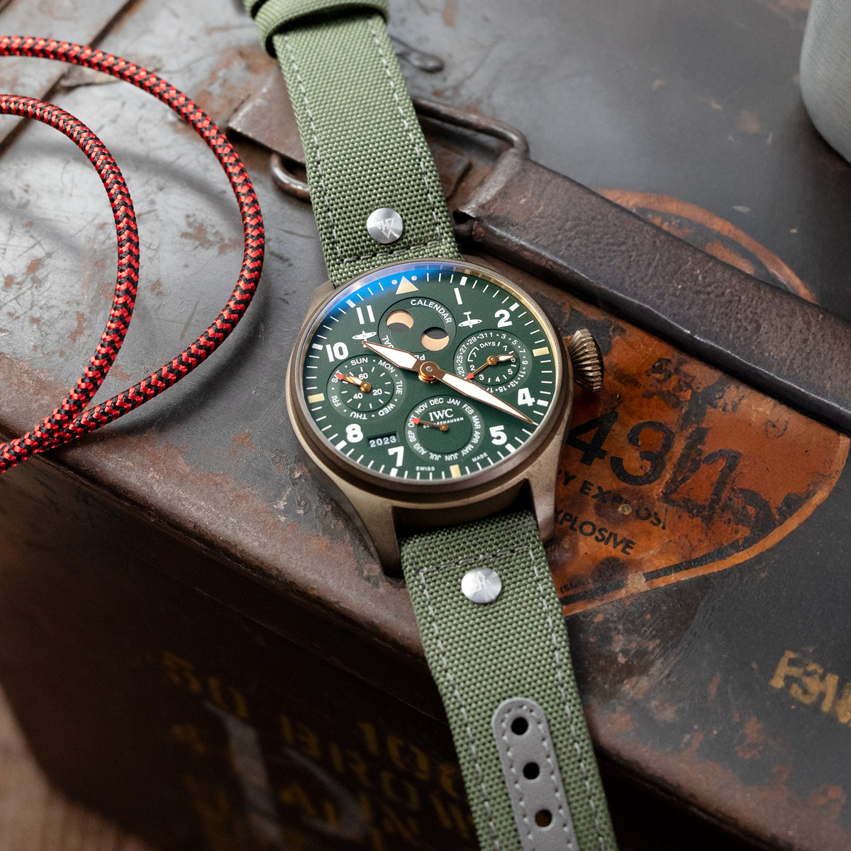 The AAF OD-41 Strap by HAVESTON Straps, 20mm or 22mm