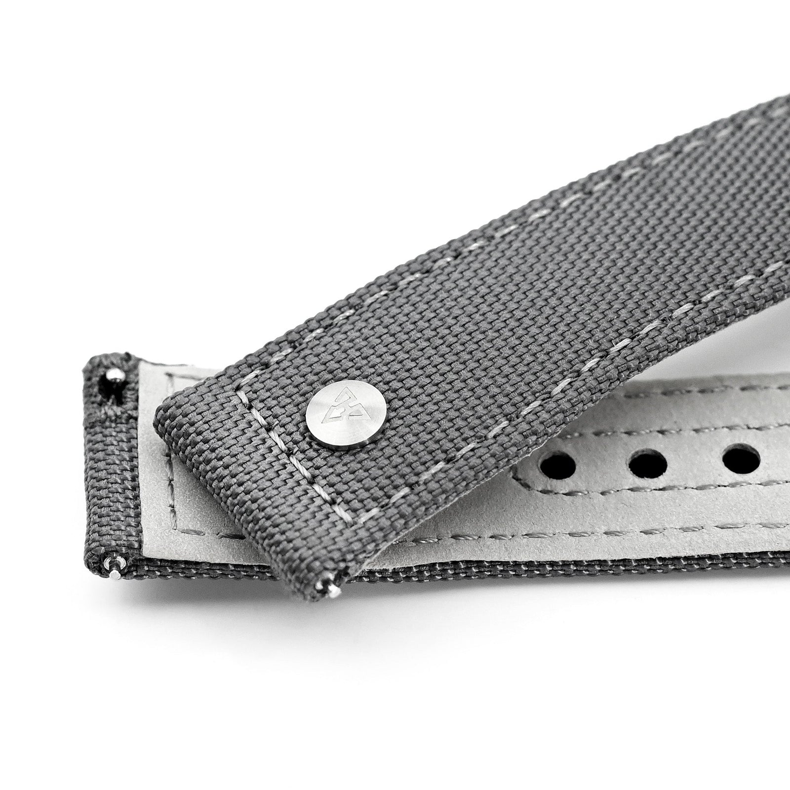 The AAF Parkerized Grey Strap by HAVESTON Straps | 20mm Strapcode watch bands