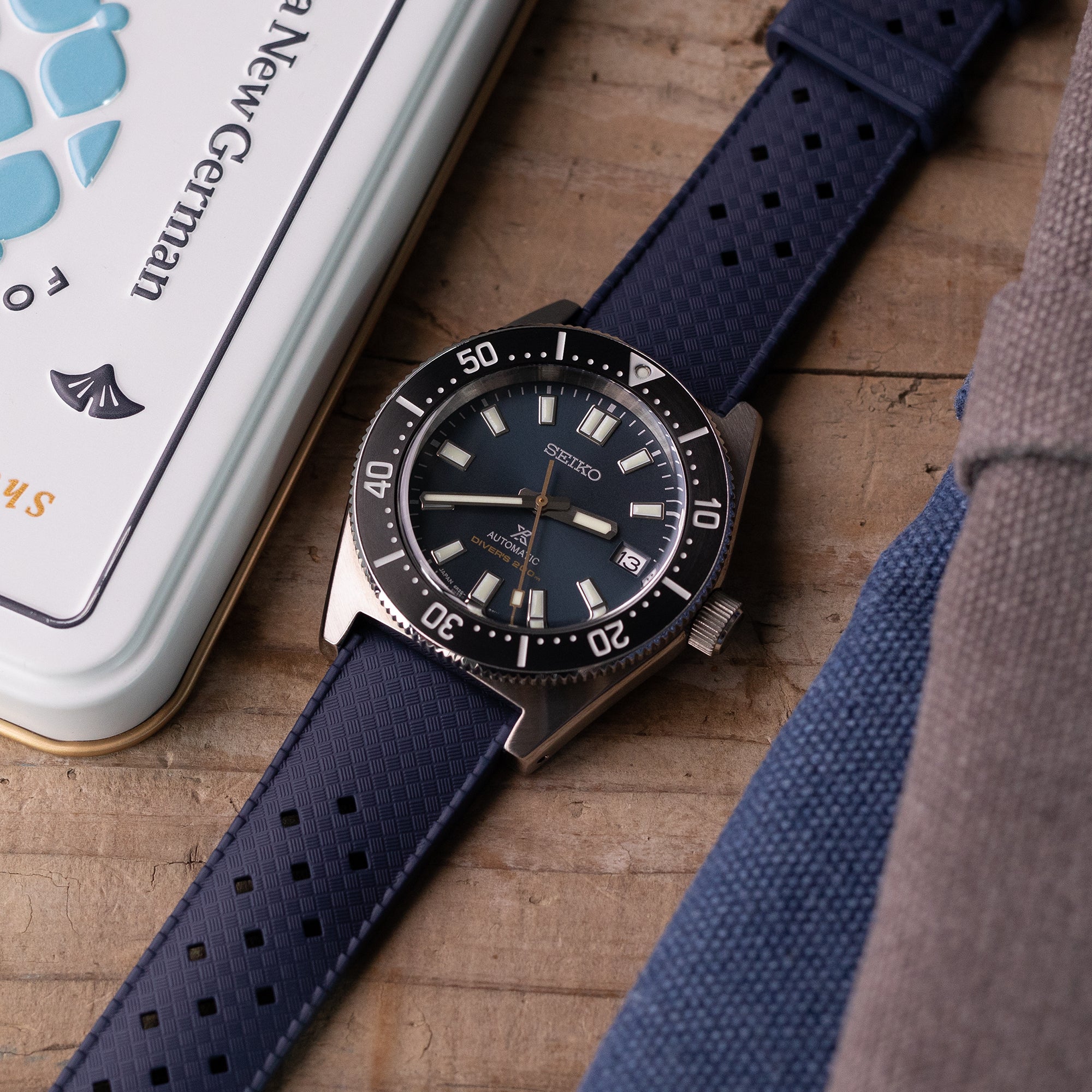 Seiko SPB149 Prospex Diver 62MAS Reissue Limited 5500 pcs Strapcode watch bands