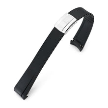 20mm FKM31 Black Rubber Quick Release Watch Band for TUD BB58 Strapcode watch bands