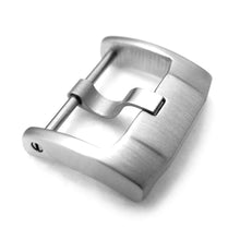 Fibbia a vite in acciaio inox 316L di alta qualità 18mm, 20mm, 22mm stile IWC, finitura spazzolata