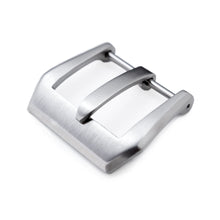 Fibbia a vite tipo Bevel PV in acciaio inox 316L di alta qualità da 20mm, 22mm o 24mm, lingua da 4mm, finitura spazzolata
