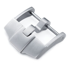 Fibbia a vite in acciaio inox 316L di alta qualità da 20mm o 22mm, lingua da 4mm, finitura sabbiata