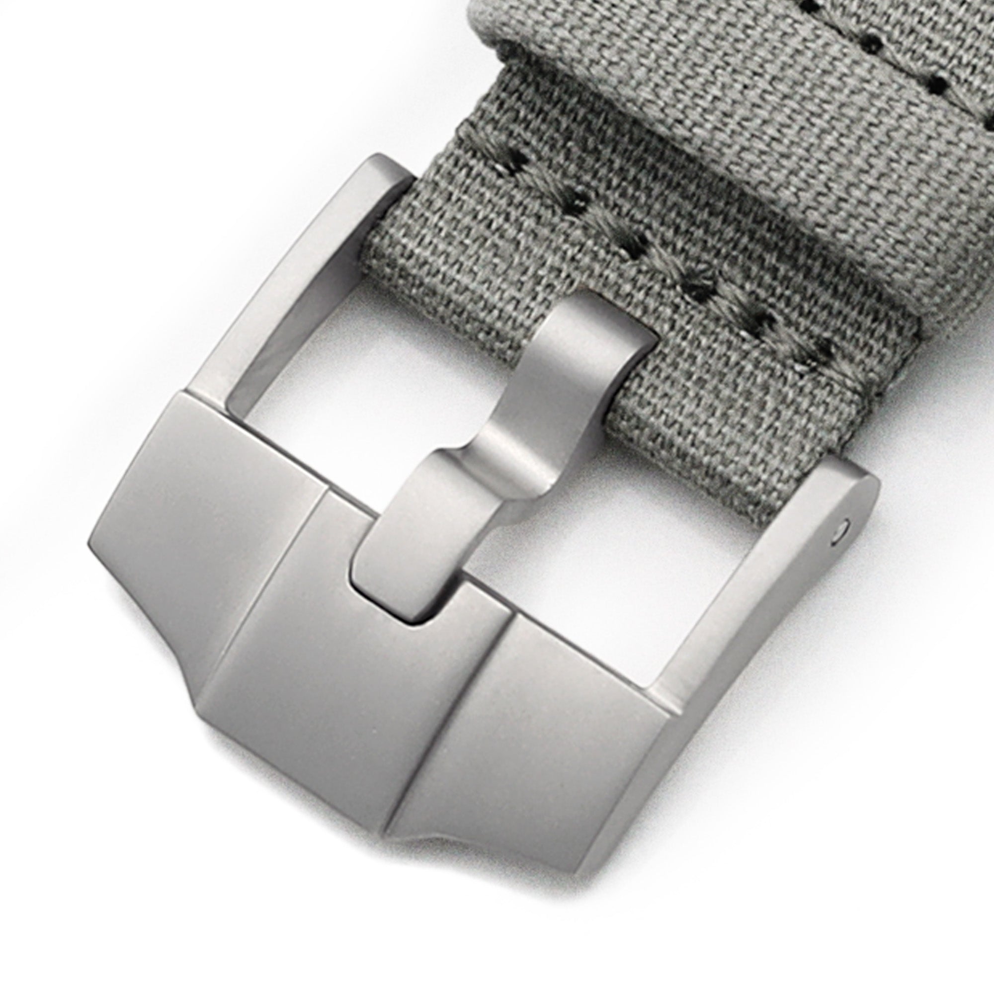 20mm or 22mm High Quality 316L Stainless Steel Screw-in 4mm Tongue Buckle, Sandblasted finish