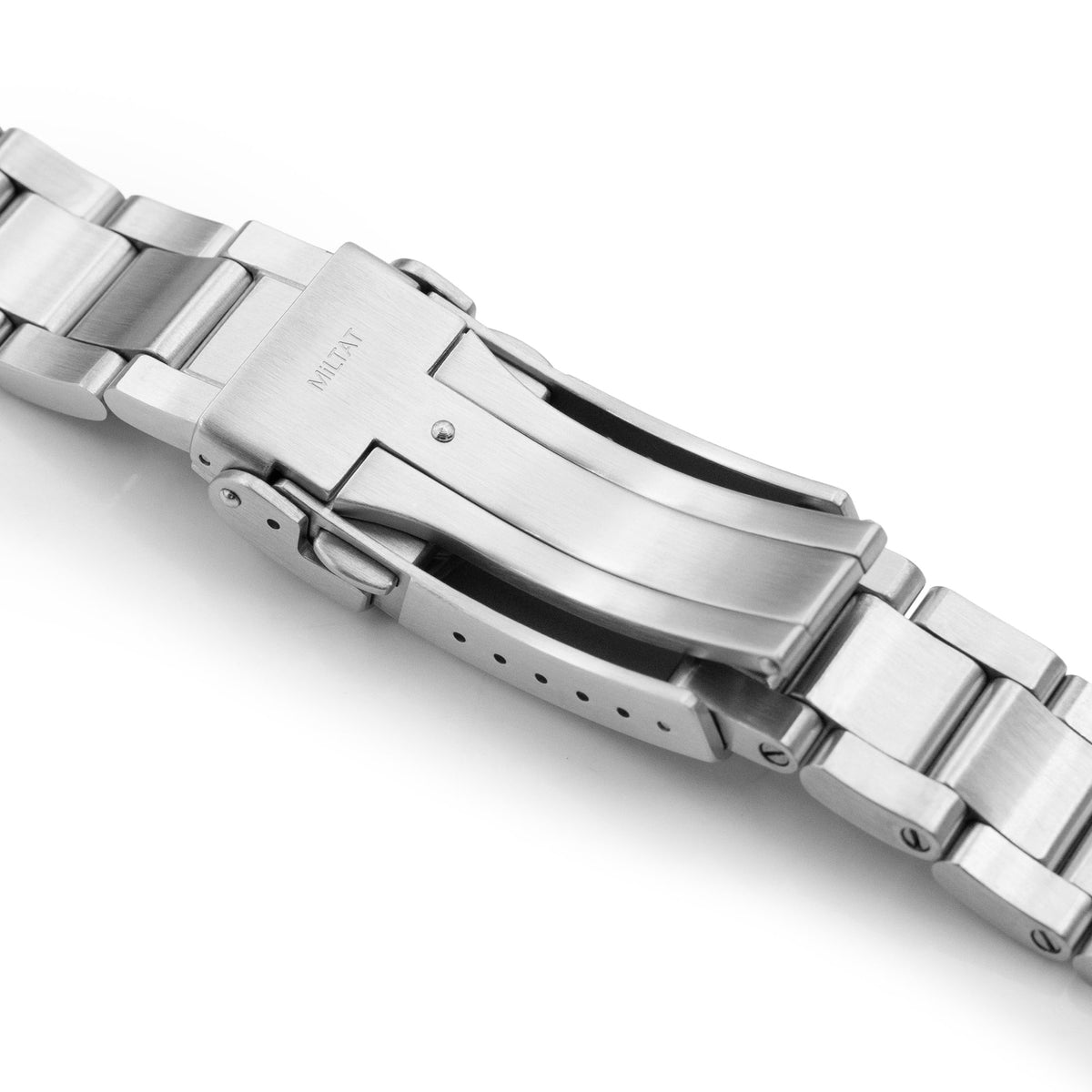 سوار ساعة Vintage Super Boyer لطراز TUD Tiger 79280 بتشطيب مصقول، إبزيم V-Clasp