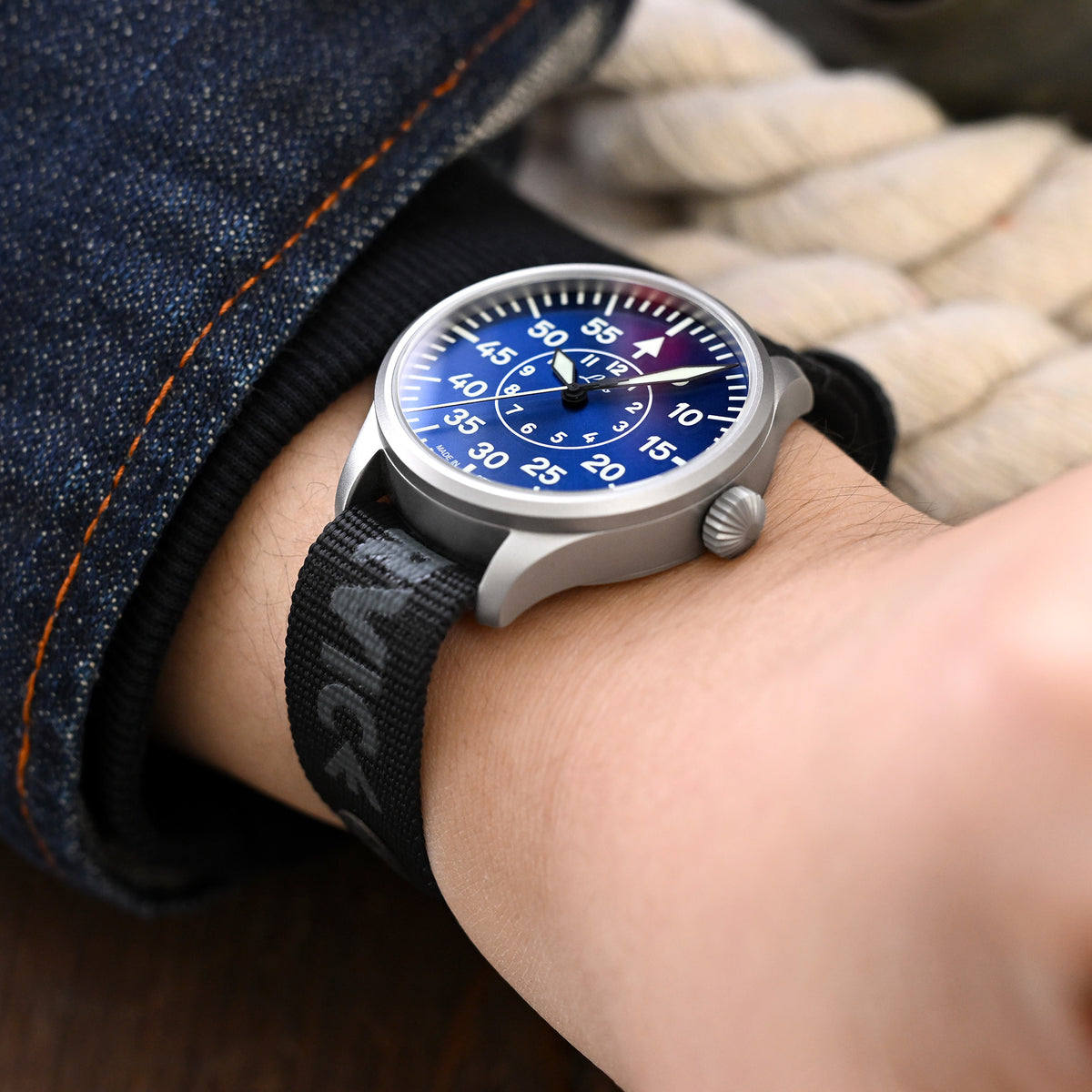 Haveston General Service Nylon Strap Set Black &amp; Grey