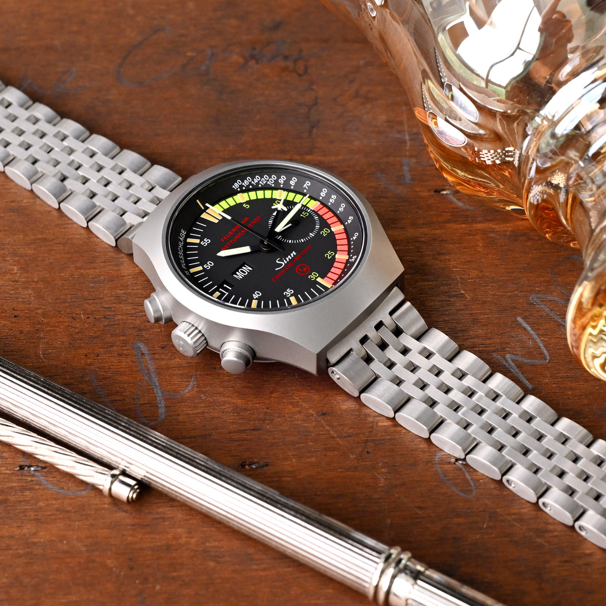 Cinturino Orologio Titanio Shima-O2 QR 20mm, Estremità Dritte, Rilascio Rapido, Fibbia Slinea Satinata