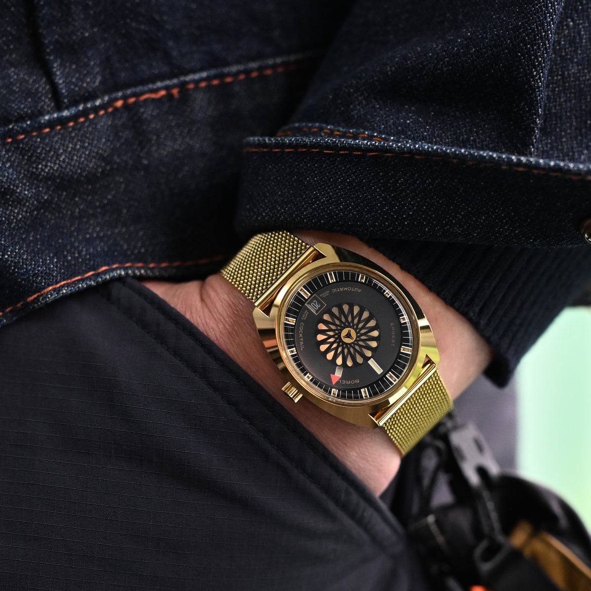 Correa de reloj de malla superfina clásica con liberación rápida, 18mm, 19mm, 20mm o 22mm, IP oro completo
