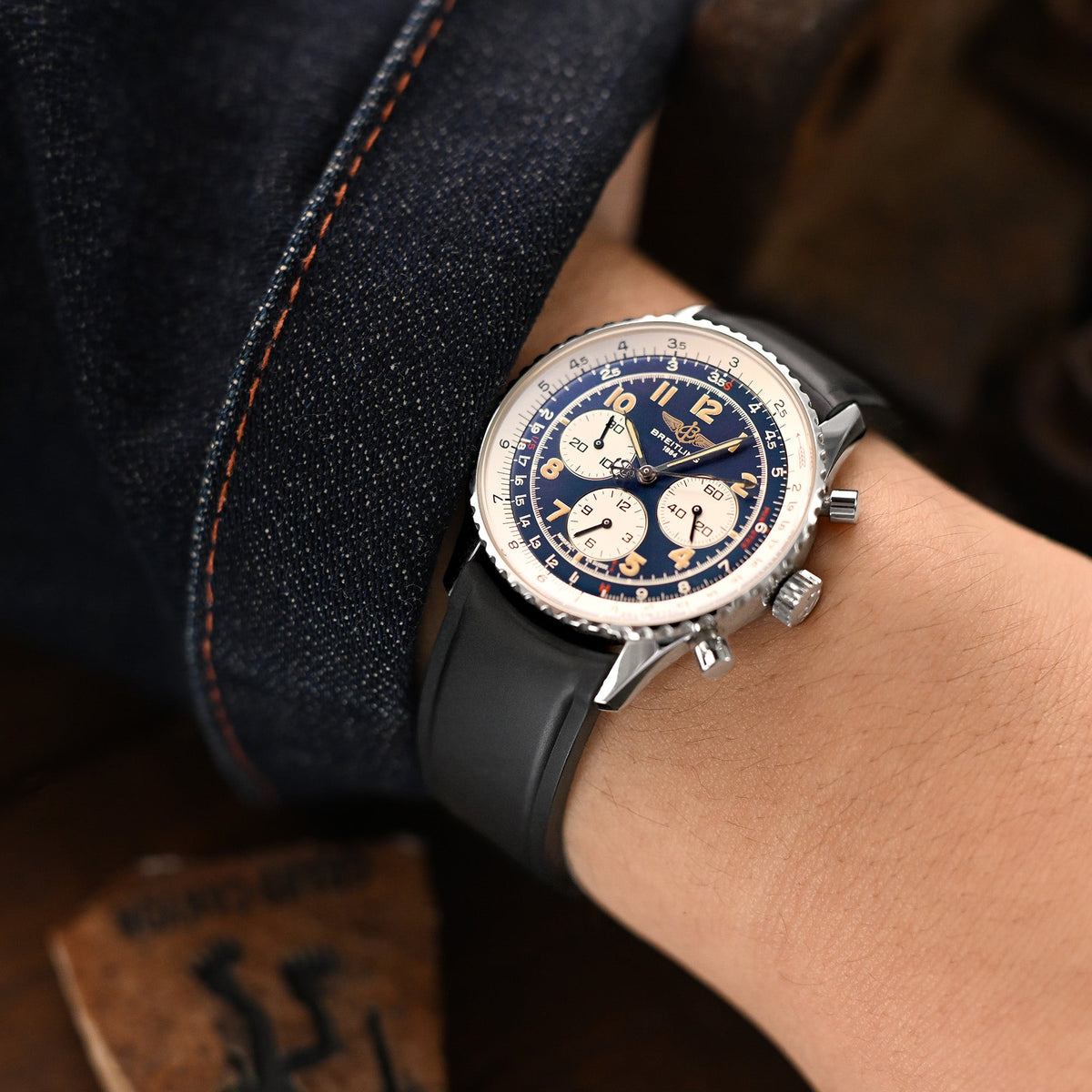 Breitling Navitimer 92 A30022 Strapcode Watch Bands