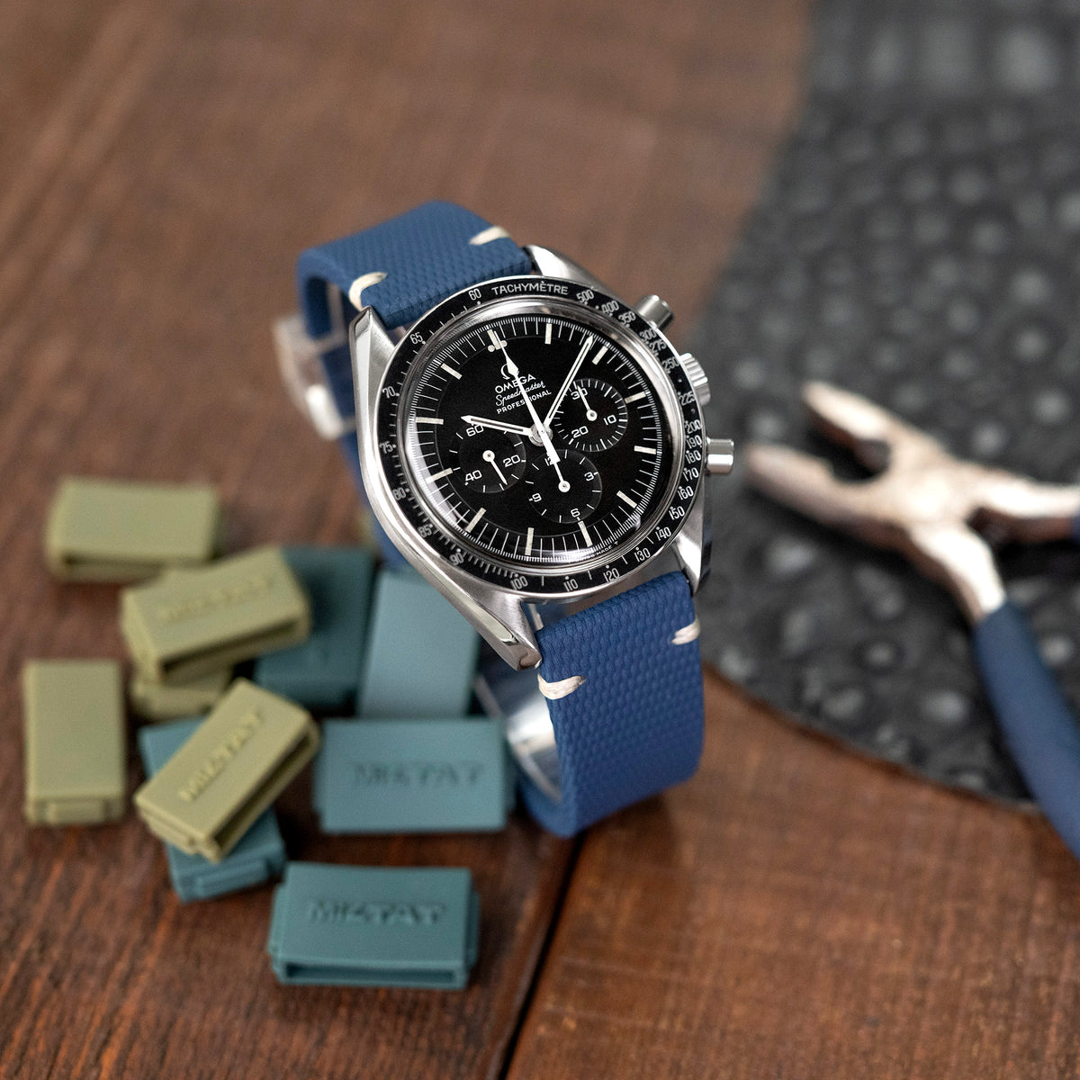 Omega Speedmaster Moonwatch 1969 Strapcode watch bands