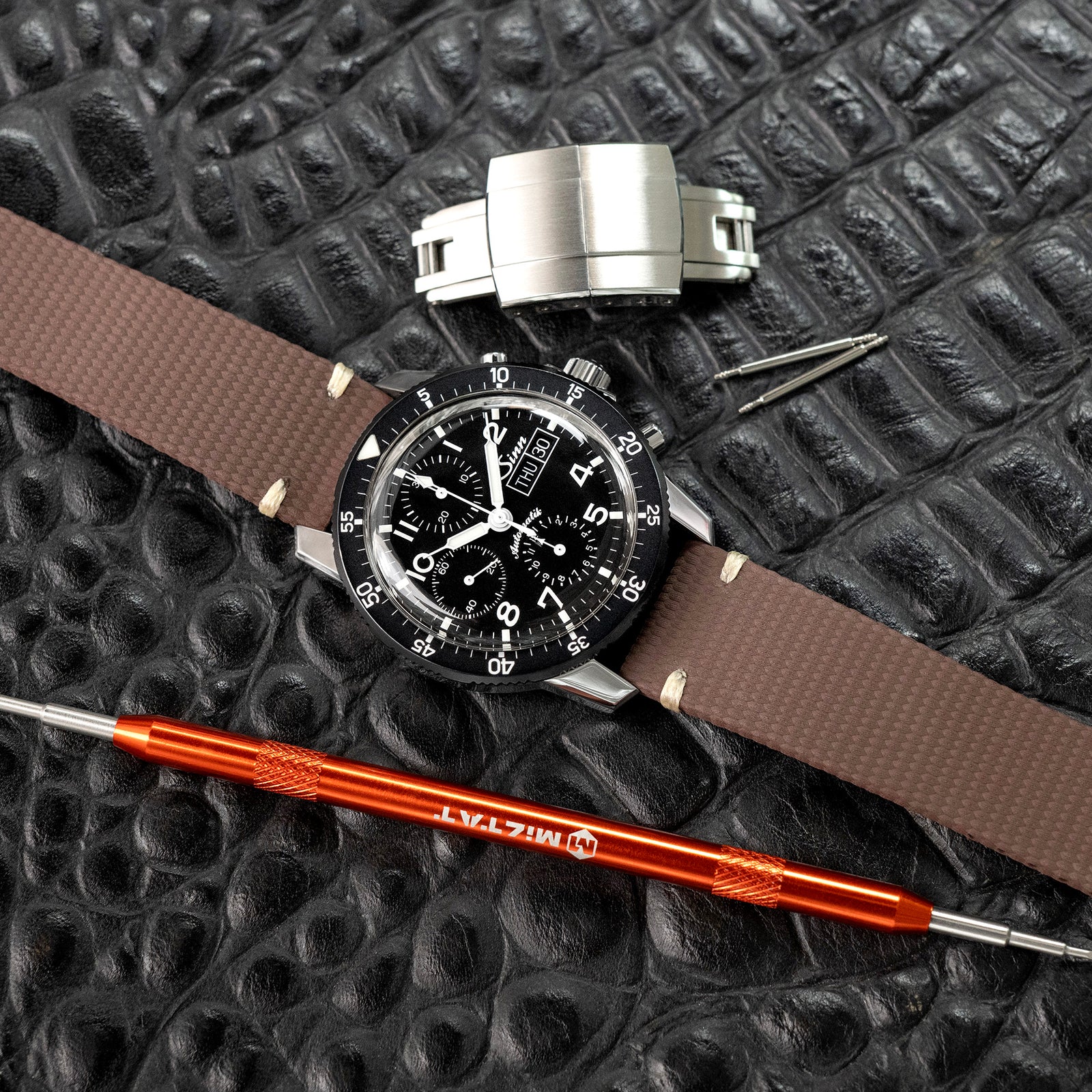 Sinn 103 ST Pilot Chronograph Automatic Watch Strapcode watch bands