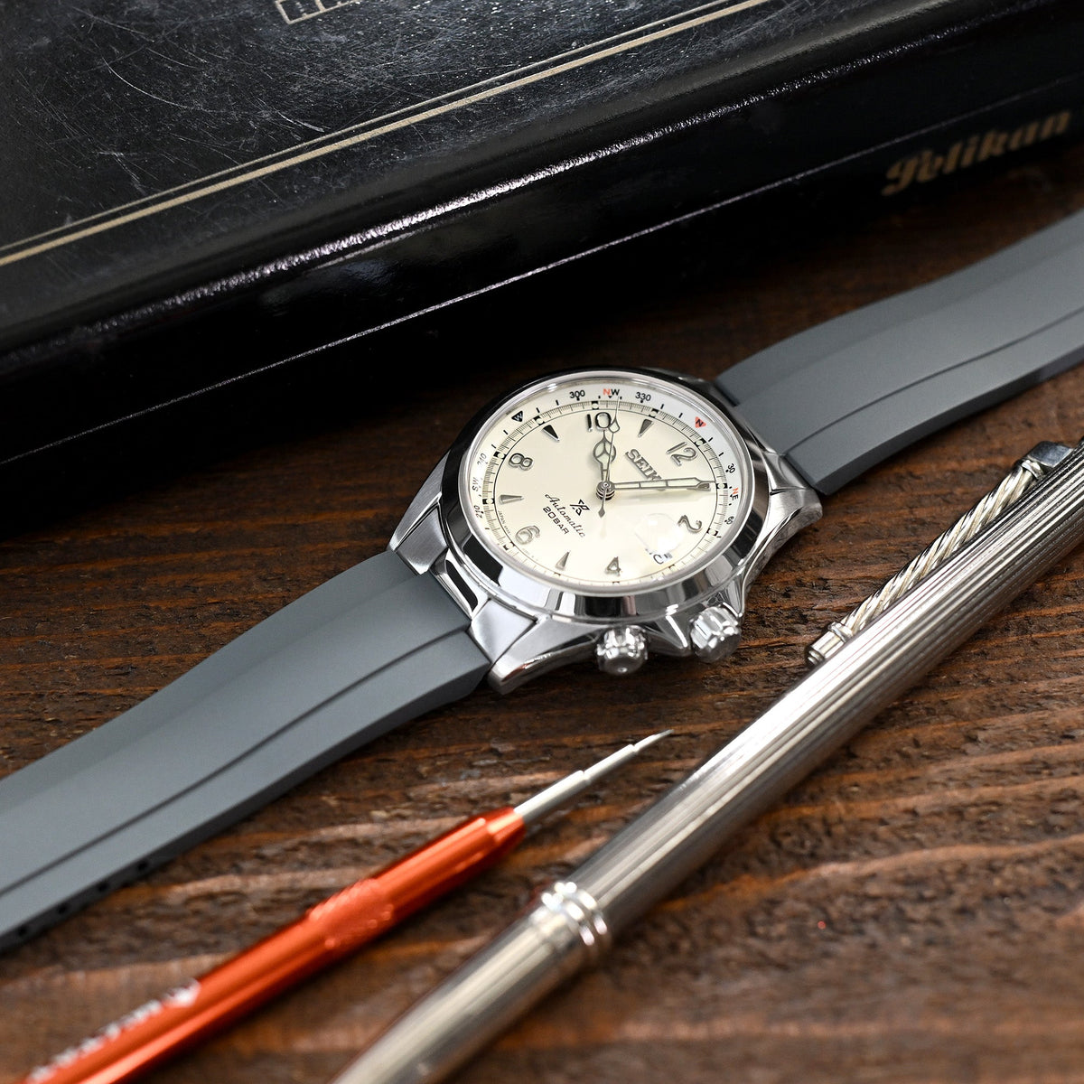 Seiko Prospex White Alpinist SPB119J1 Strapcode watch bands