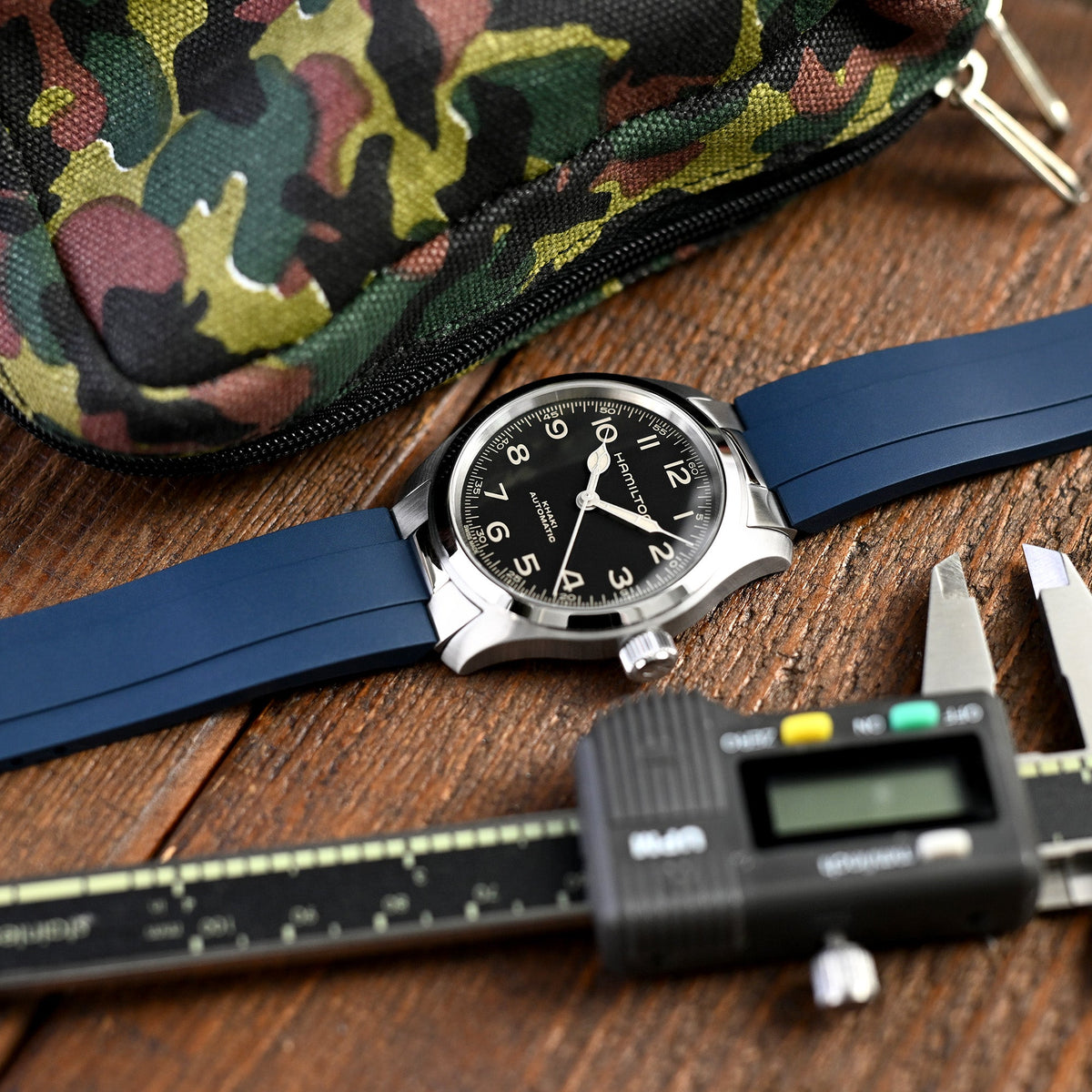 Hamilton Khaki Field 38mm Murph Auto H70605731 Strapcode watch bands