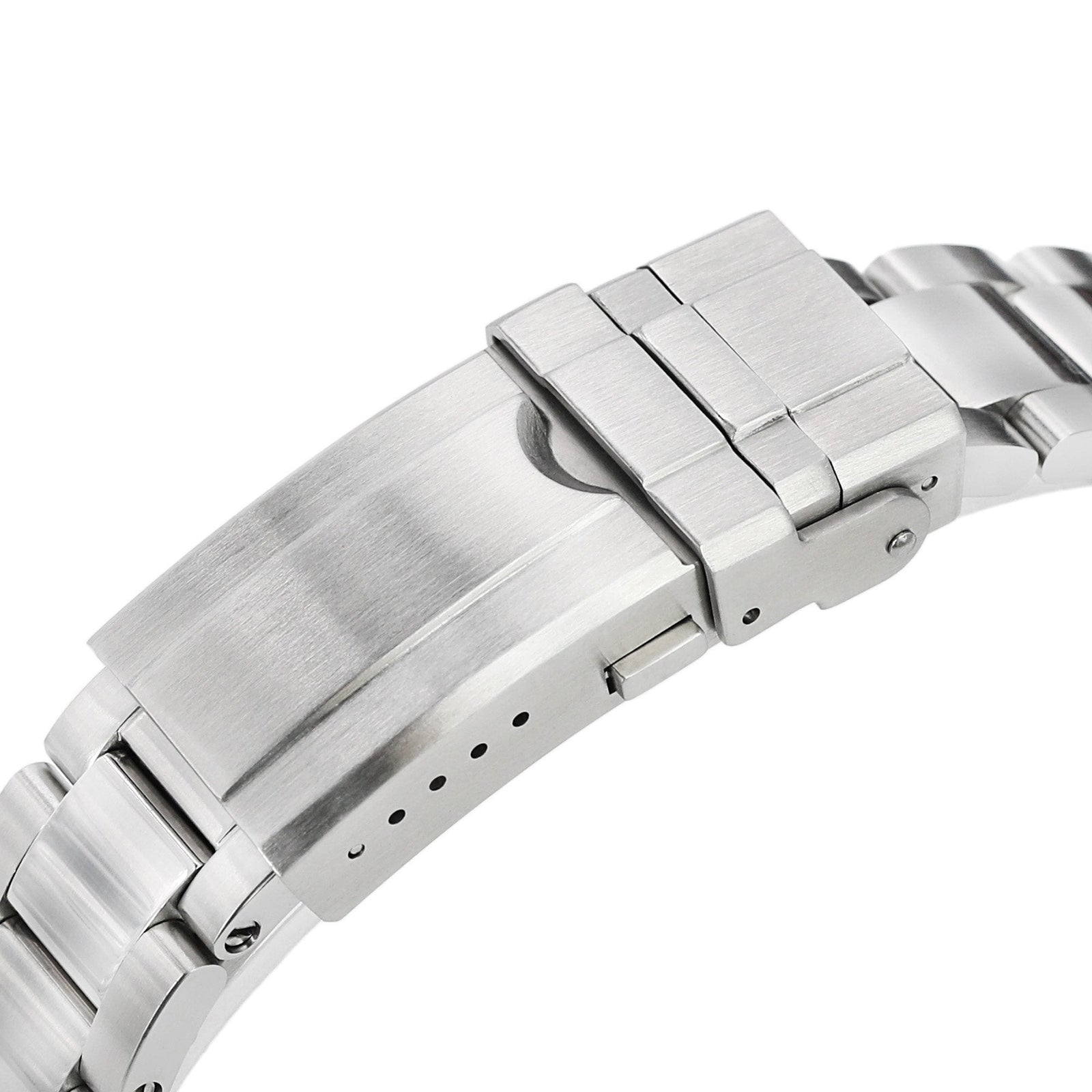 سوار ساعة Super-O Boyer مقاس 20 مم لتودور BB58، مصنوع من الفولاذ المقاوم للصدأ 316L مع مشبك فرشاة دوار