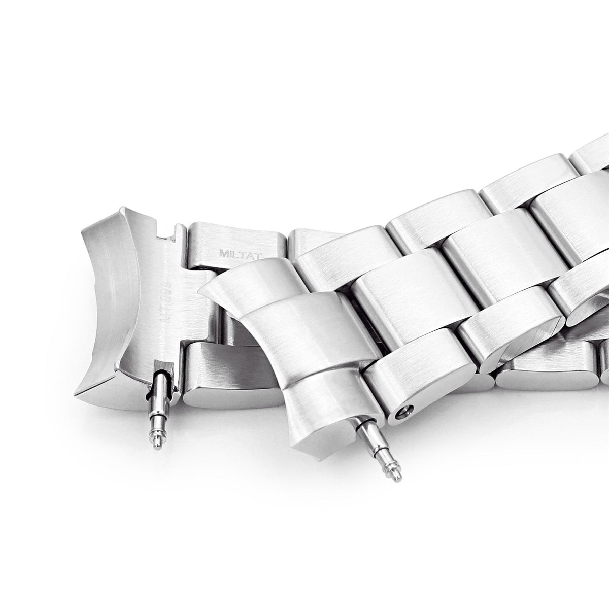 سوار ساعة Super-O Boyer مقاس 20 مم لتودور BB58، مصنوع من الفولاذ المقاوم للصدأ 316L مع مشبك فرشاة دوار