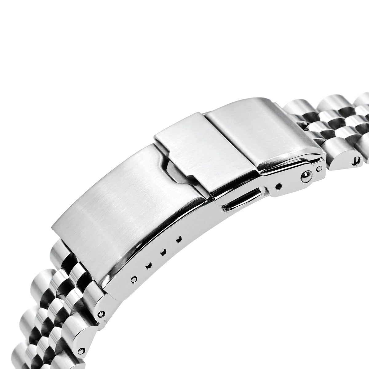 20mm Super-JUB II for Orient Mako 40 Baton Diver Clasp Brushed Strapcode Watch Bands