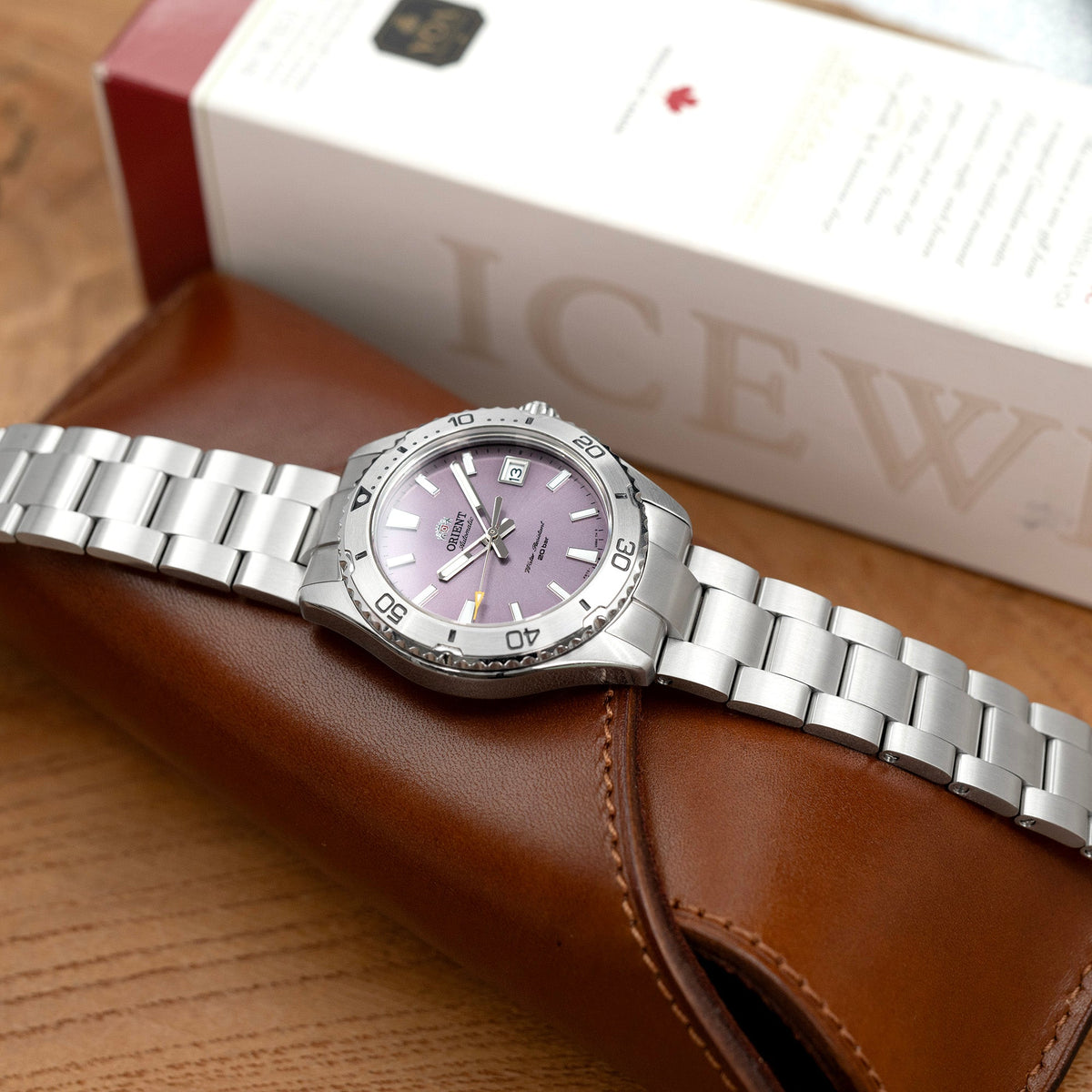 Orient-Mako-40-Sports-Lilac Strapcode Watch Bands