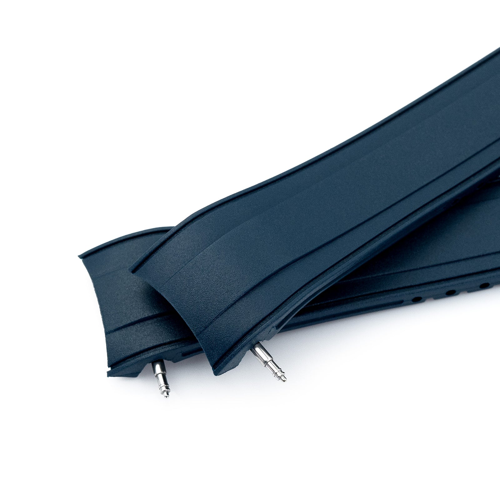 StrapXPro - SX2B Rubber Strap for New Seiko 5 Sports 38mm SRPK29 Series, Navy Blue Strapcode watch bands
