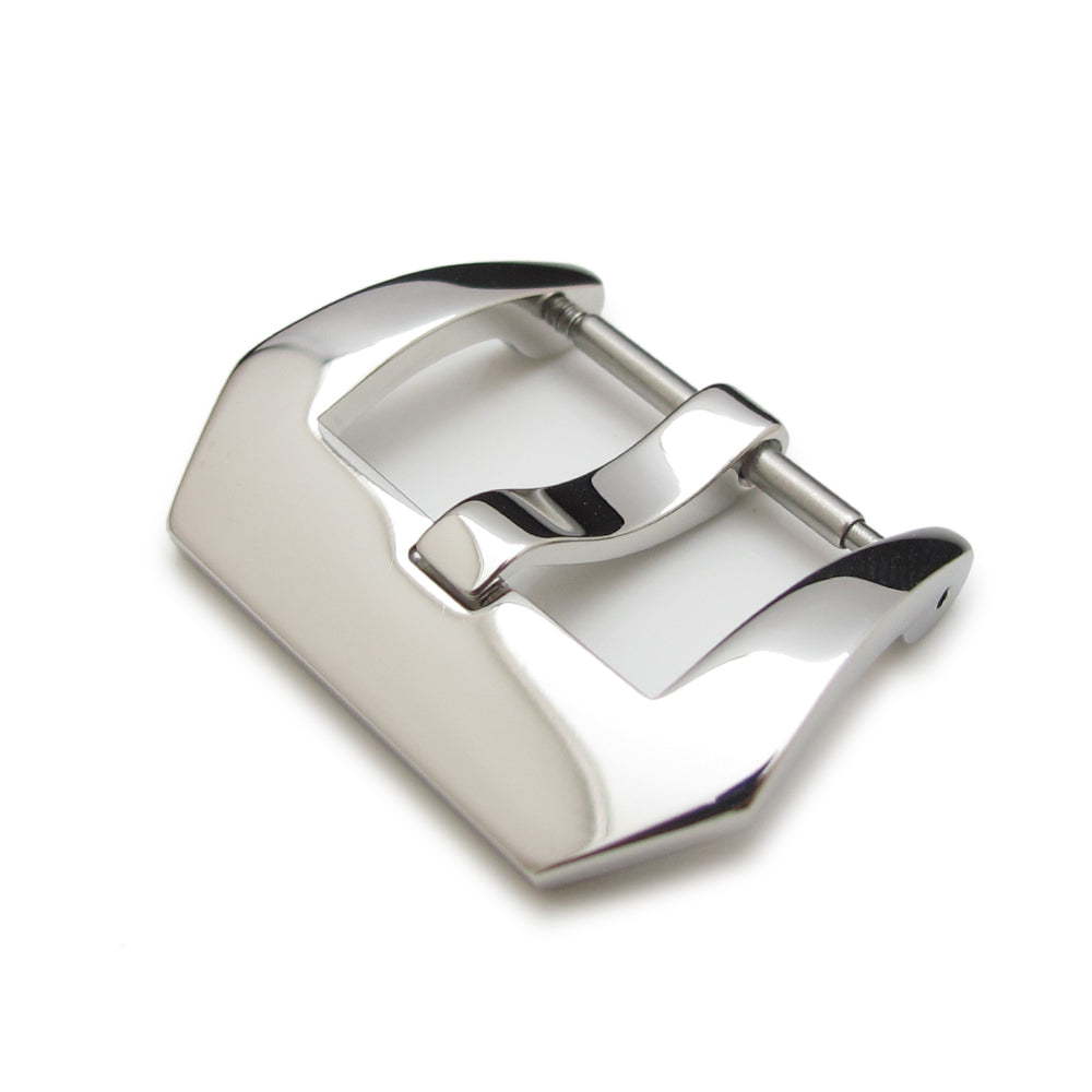 20mm 22mm High Quality 316L Stainless Steel Spring Bar type Tongue Buckle Polished finish Strapcode Buckles