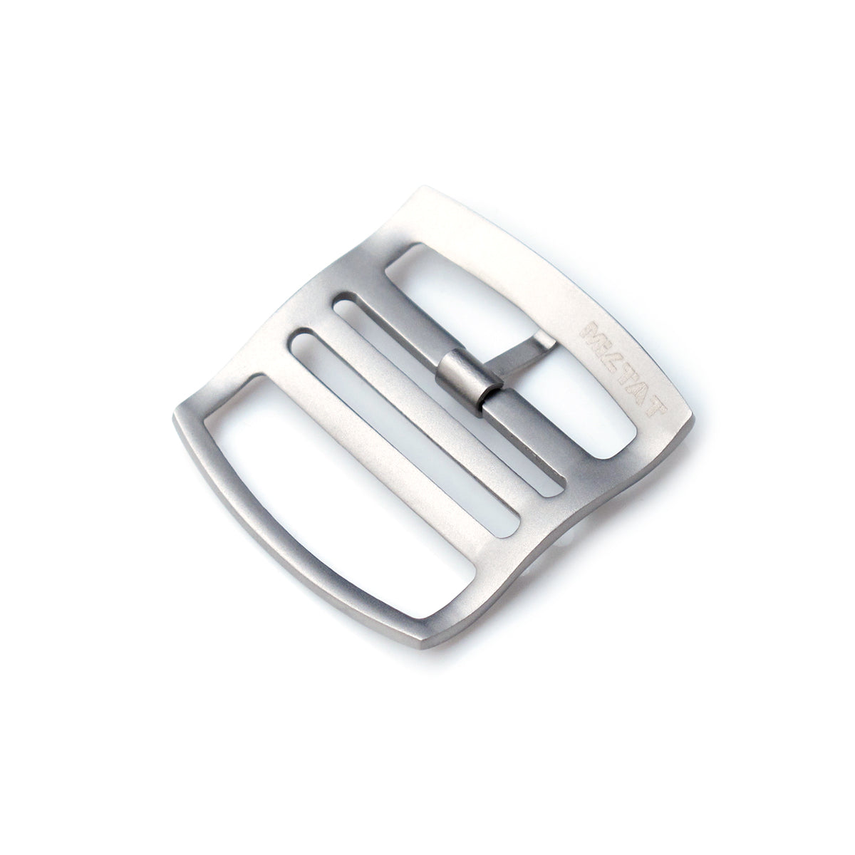 20mm 22mm Solid 316L Stainless Steel Ladder Lock Slider tang buckle Sandblasted Strapcode Buckles