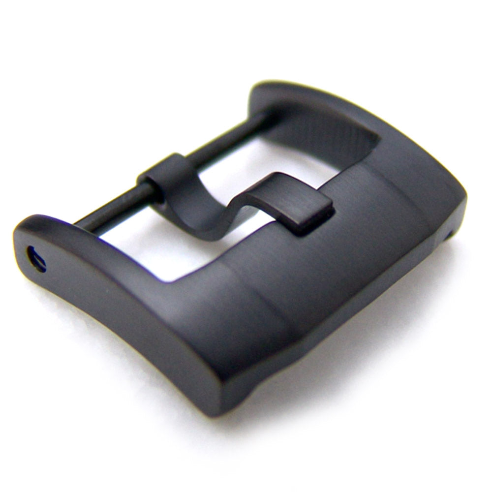 18mm 20mm 22mm Top Quality Stainless Steel 316L Screw-in Buckle IWC Style PVD Black Strapcode Buckles