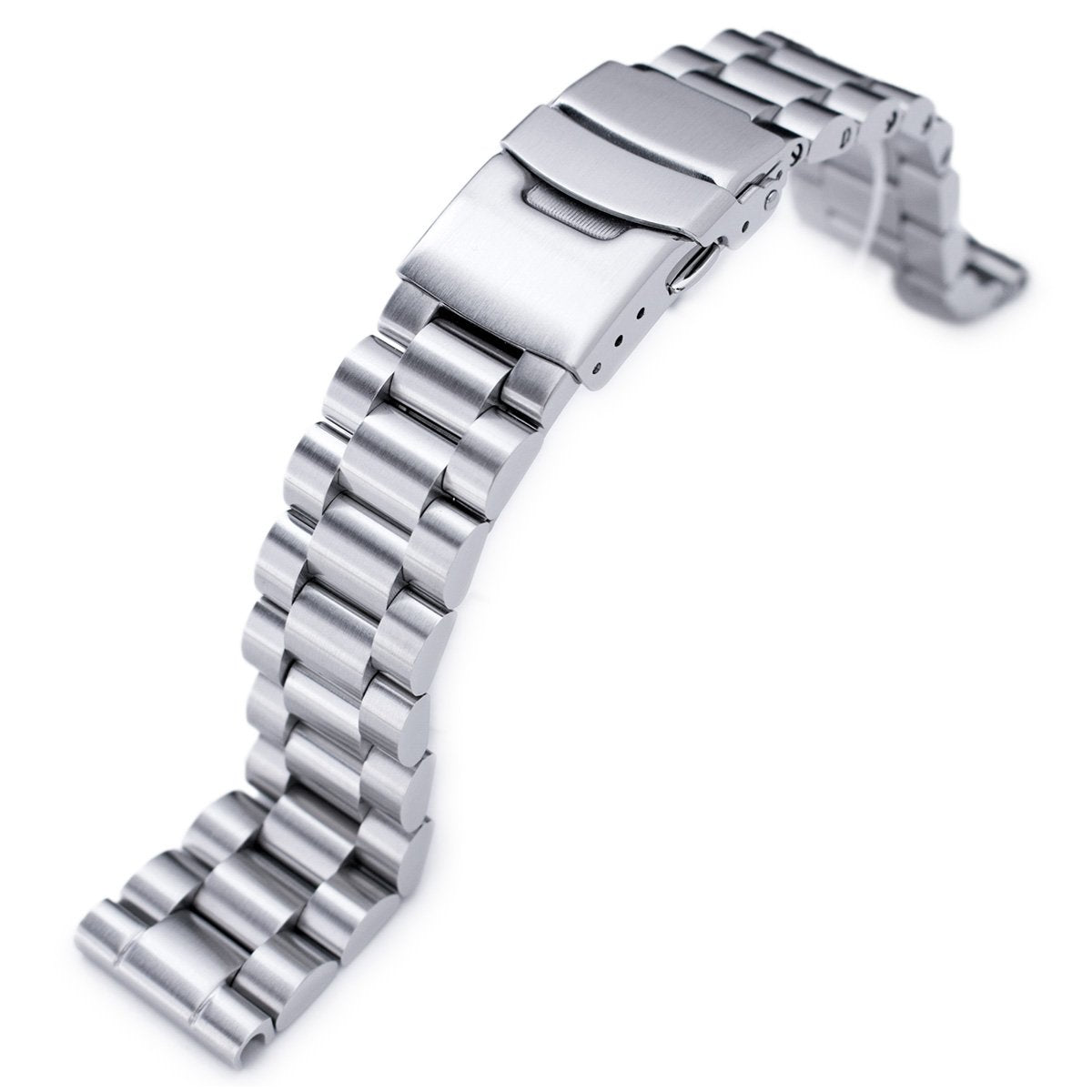20mm Endmill Solid 316L Stainless Steel Watch Bracelet Straight End Strapcode Watch Bands