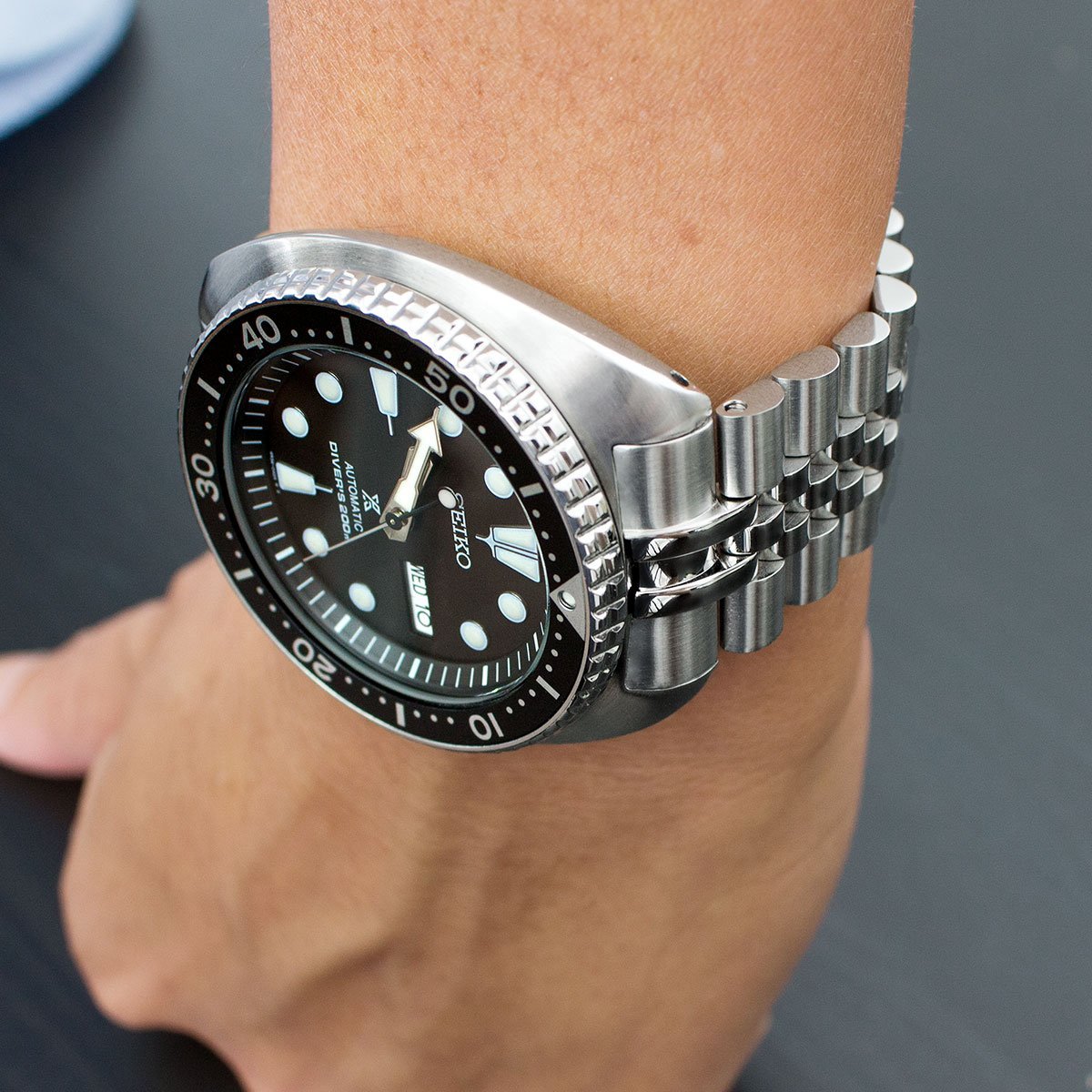 Seiko New Turtle Prospex SRP779K1 Diver Pepsi Strapcode Watch Bands