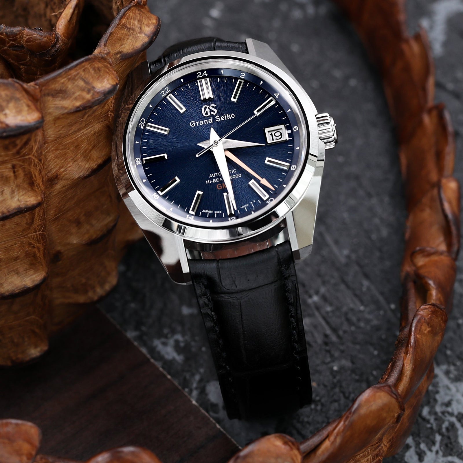 Grand Seiko Boutique Limited Edition SBGJ235 Hi-Beat 36000 GMT Strapcode Watch Bands