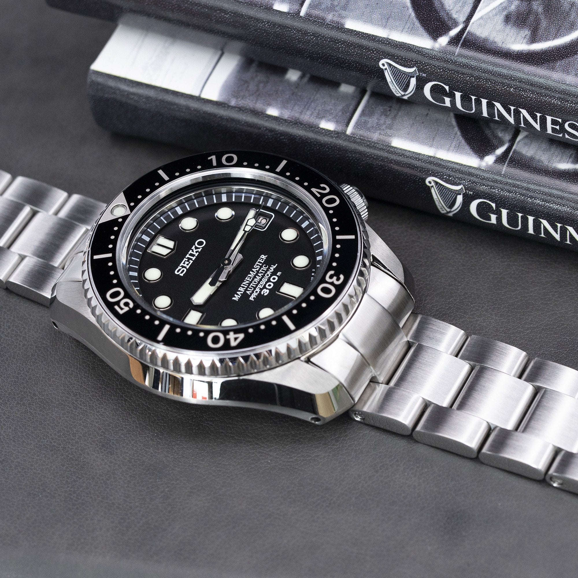 20mm Super-O Boyer watch band for Seiko MM300 Prospex Marinemaster SBDX001 SBDX017 Strapcode Watch Bands