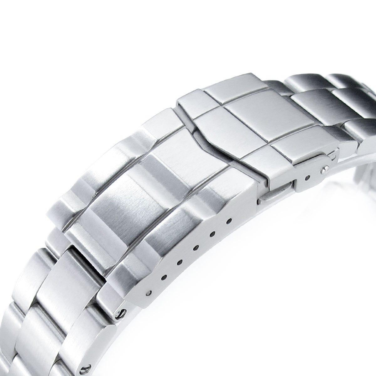 22mm Super-O Boyer watch band for SEIKO Diver SKX007 009 011 Solid SUB Clasp Strapcode Watch Bands