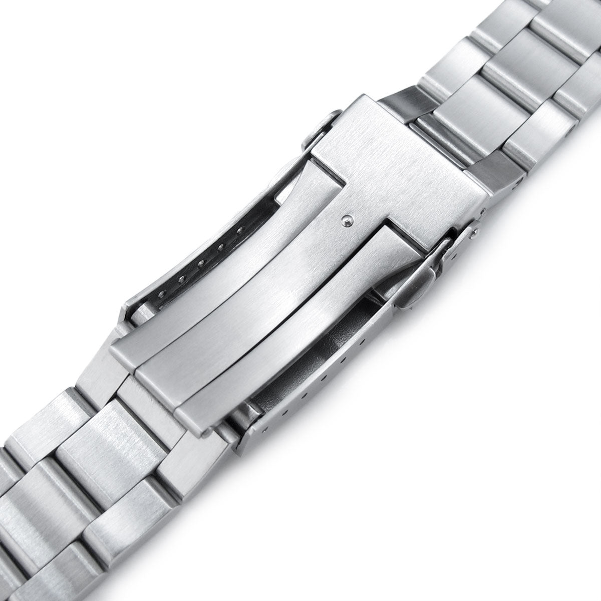 22mm Super-O Boyer 316L Stainless Steel Watch Bracelet for TUD BB, Brushed & Polished SUB Clasp Strapcode Watch Bands