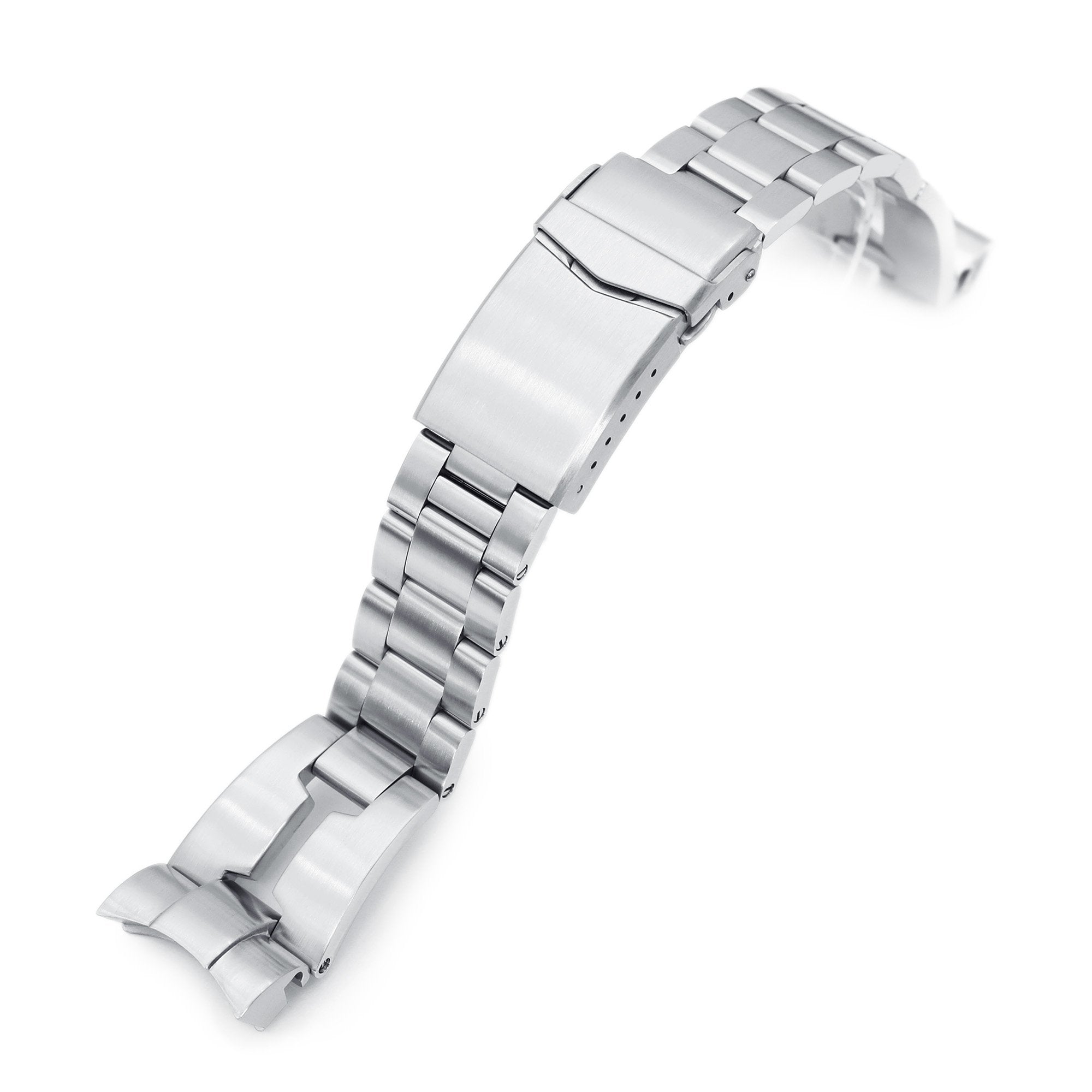 22mm Retro Razor 316L Stainless Steel Watch Bracelet for TUD BB 79230 Brushed V-Clasp Strapcode Watch Bands
