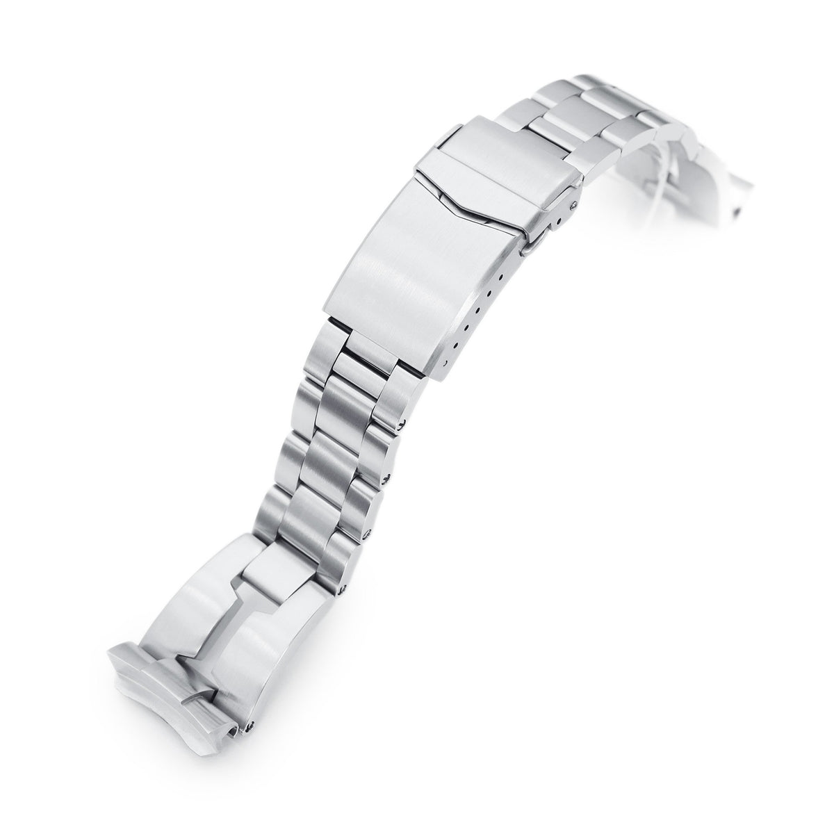 22mm Retro Shaver Blade 316L Stainless Steel Watch Bracelet for Seiko 6309-7040 Brushed V-Clasp Strapcode Watch Bands