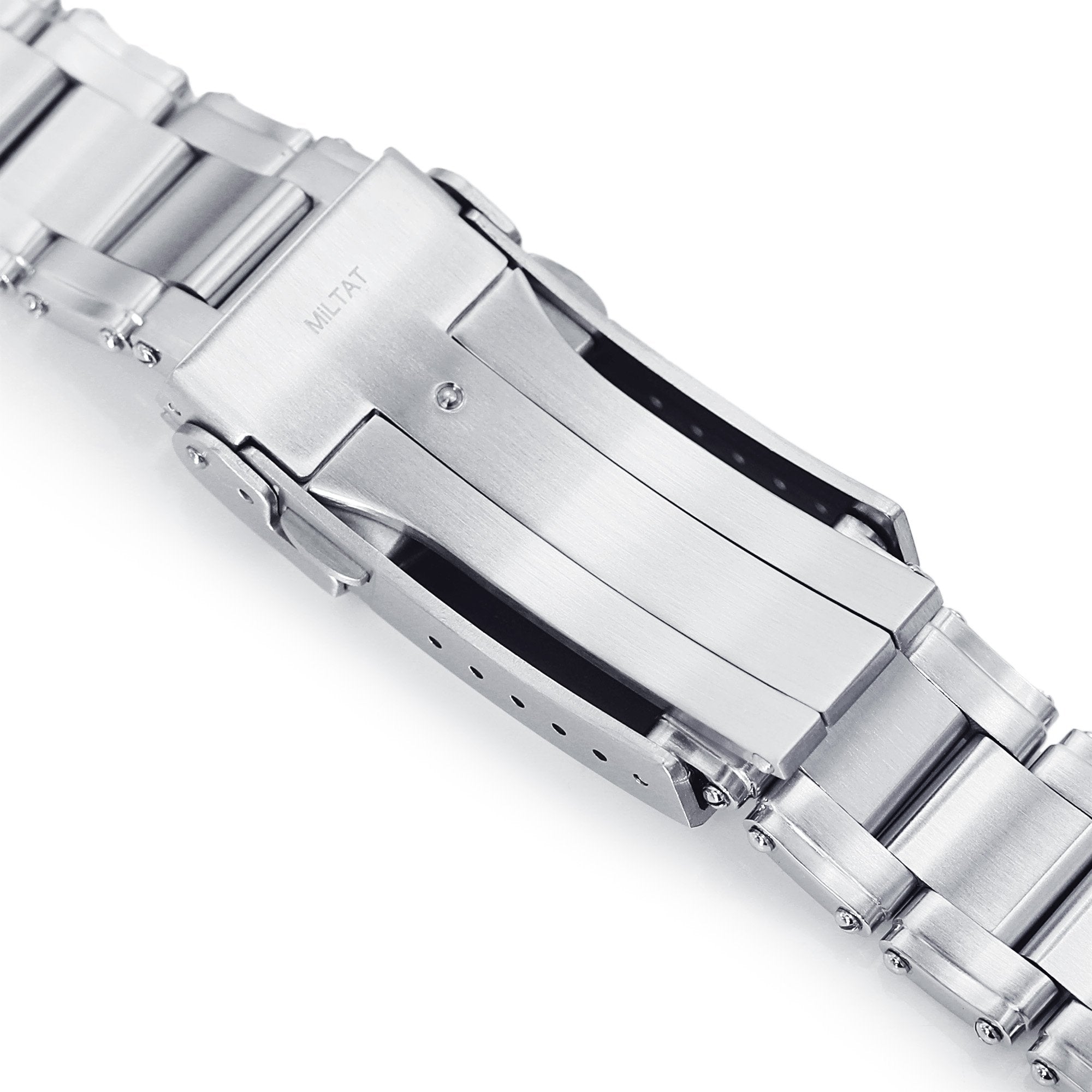 22mm Metabind 316L Stainless Steel Watch Bracelet for Seiko new Turtles SRP777 Brushed and Polished V-Clasp Strapcode Watch Bands